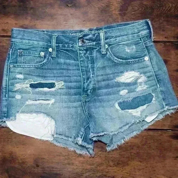 American Eagle Outfitters Pants - American Eagle Vintage Hi-Rise Festival Cut-Off Shorts